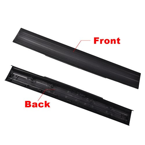 Solid Spare Fit For 09-14 Ford F150 Tailgate Flexible Flex Step Center Molding Cap Trim