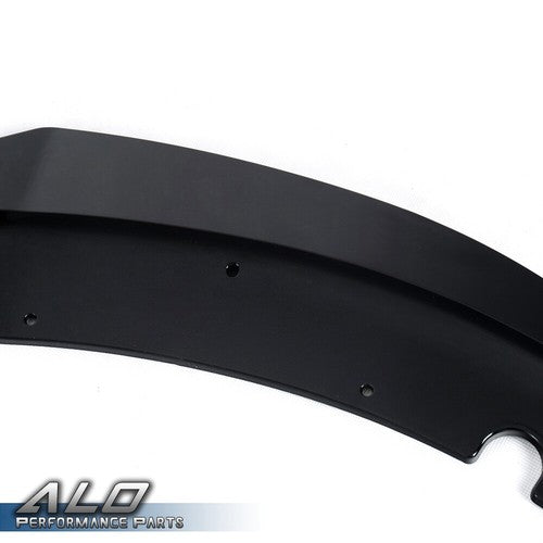 Solid Spare Fit For 2015-2020 Dodge Charger SRT V2 Style Front Bumper Lip Body Kit Black