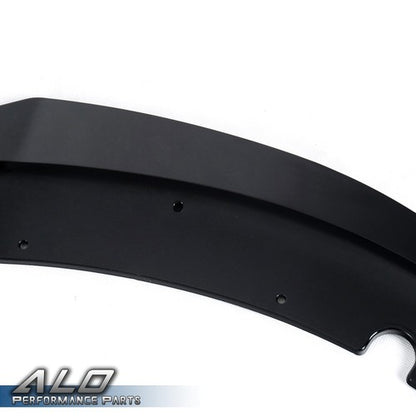 Solid Spare Fit For 2015-2020 Dodge Charger SRT V2 Style Front Bumper Lip Body Kit Black