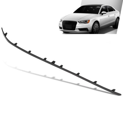Solid Spare Front Bumper Face Bar Trim Molding Fit For 2015-2016 Audi A3 Left Side 8V5807533