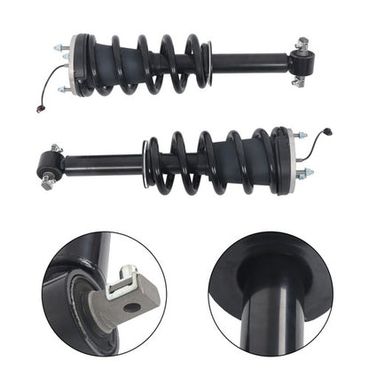 Solid Spare 4PCS Front Shock Strut Assy W/Electric 85640957 For Escalade GMC Yukon 2021-2025
