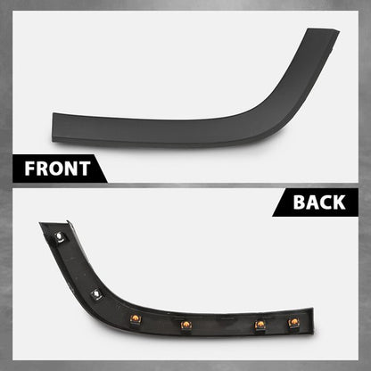 Solid Spare Rear Right Fender Flare Wheel Molding Rear Section Fit For 19-23 Jeep Cherokee