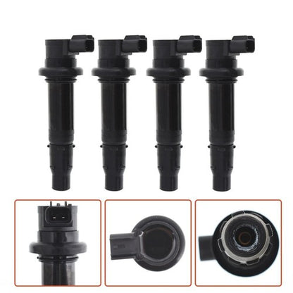 Solid Spare Fits For Yamaha MT-07 R6 RJ15 Bj YZF R1FZ8 F6T558 Set of 4 Ignition Coils
