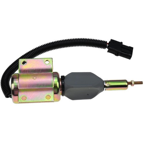 Solid Spare 3926412 24V Fuel Shut Off Solenoid for Cummins 6CT Engine SA-4257-24 RE502474