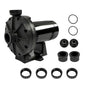 Solid Spare W36060 0.75 HP Pool Booster Pump For In-Ground Swimming Pools With Pipe Unions