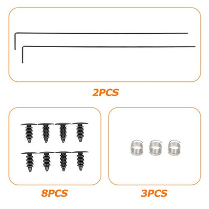 Solid Spare For 08-16 Ford F250 F350 Super Duty Flexible Flex Step Tailgate Trim Cap Molding