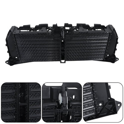 Solid Spare For 15-17 Ford F150 FL3Z8475A Upper Radiator Grille Air Shutter Assembly W/Motor