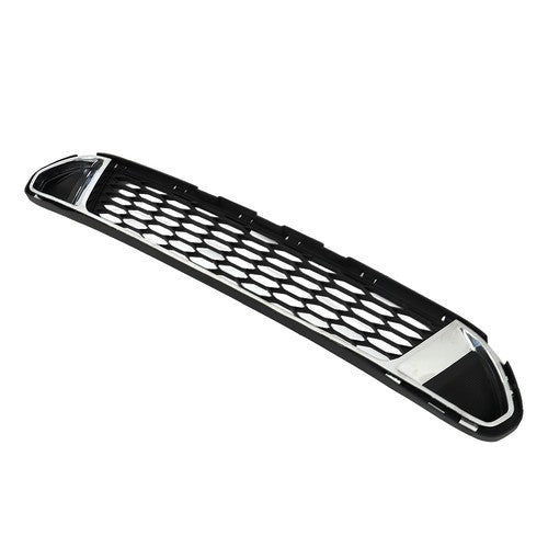 Solid Spare Front Lower Grille Grill&Chrome Molding Trim For 2010 11 2012 Ford Fusion Sport