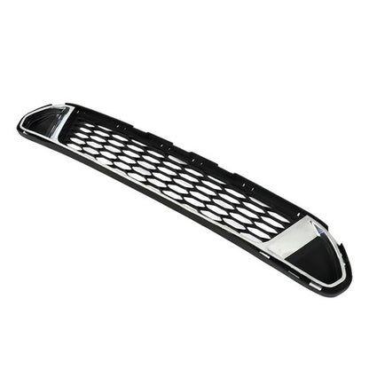 Solid Spare Front Lower Grille Grill&Chrome Molding Trim For 2010 11 2012 Ford Fusion Sport