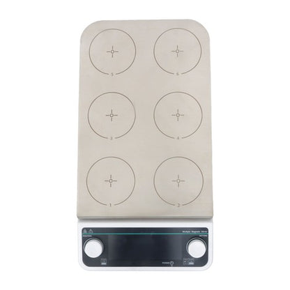 Solid Spare 6x500ml 6 Position Magnetic Stirrer Multi-Position Magnetic 120?/248? 50-1200RPM