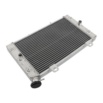 Solid Spare Aluminum Radiator For 2008-2013 09 10 11 Yamaha Rhino 700 YXR700F 1 Row with Cap