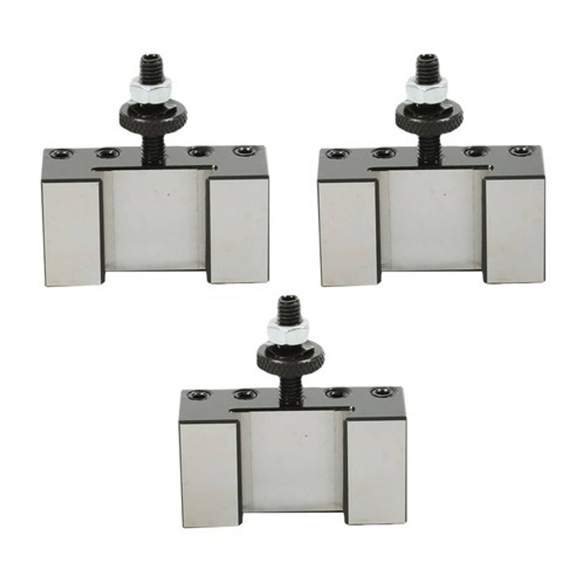 Solid Spare New 3 PCS OXA #1 Quick Change Turning & Facing Lathe Tool Post Holder 250-001