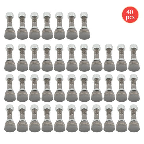 Solid Spare 40 Pack Stump Grinder Teeth Compatible with 900 Fit For Stump Removal