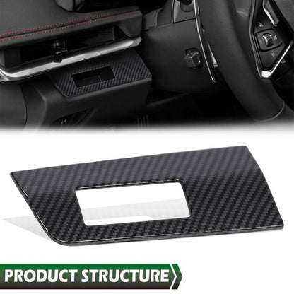 Solid Spare Fit For 20-23 Chevy Corvette C8 Carbon Look Heads Up Display Panel Cover Trim