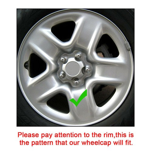 Solid Spare 4 17" Black Wheel Skins Hub Caps Full Rim Skin Covers For Toyota RAV4 2006-2012