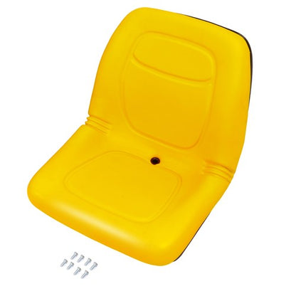 Solid Spare 1 Pack Yellow Seat For John Deere 4X2 4X4 Gator XUV 620i 850D PU #VG11696