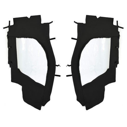 Solid Spare Left & Right Soft Door Enclosure Kit For Kubota RTV900 / RTV1120 / RTV1100 08-14