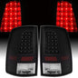 Solid Spare For 2009-2018 Dodge Ram 1500 2500 3500 LED Black Tail Lights Brake Lamps A Pair