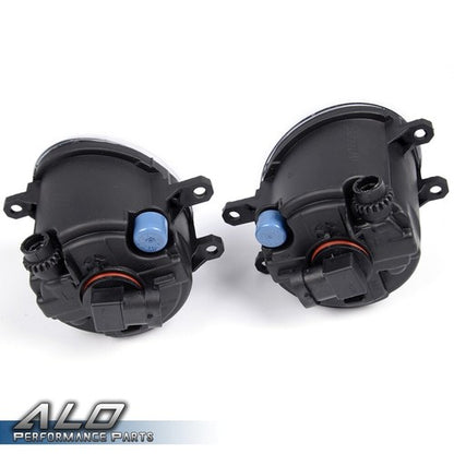 Solid Spare Fit For 2006-2008 Toyota RAV4 Pair Clear Front Bumper Fog Lights Driving Lamps