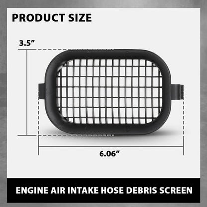 Solid Spare Fit For 2011-2017 BMW X3 F25 Engine Air Intake Hose Debris Screen 13717811020