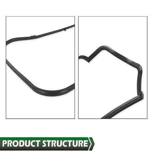 Solid Spare Valve Cover Gasket Seals Set Fit For 08-17 HONDA ACCORD ODYSSEY ACURA 3.5L V6