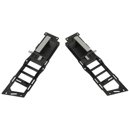 Solid Spare Pair Interior Door Handle For 88-89 94 Chevy GMC C/K1500 Suburban Chrome Lever