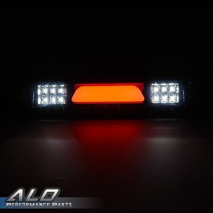Solid Spare Fit For 02-09 Dodge Ram 1500 2500 3500 Smoke LED 3rd Cargo Brake Lamp Light
