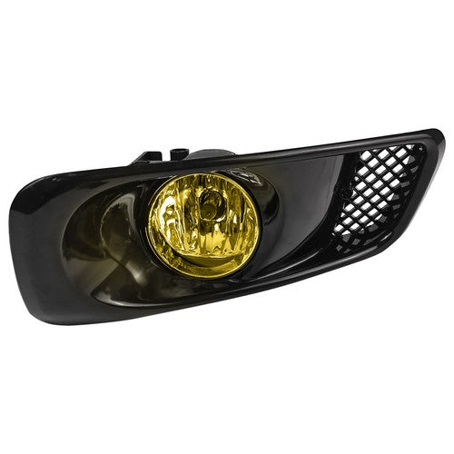 For 1999-2000 Honda Civic Front Bumper Yellow Lens Halogen Fog Lights Lamp