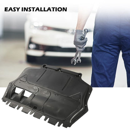 Solid Spare Fit For 2012-2022 Volkswagen Passat Front Engine Splash Shield Under Cover Black