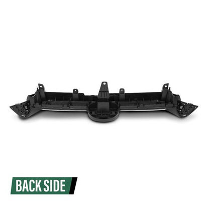 Solid Spare Front Bumper Upper Grille w/ Chrome Trim Fit For 2021-2024 Toyota 4Runner