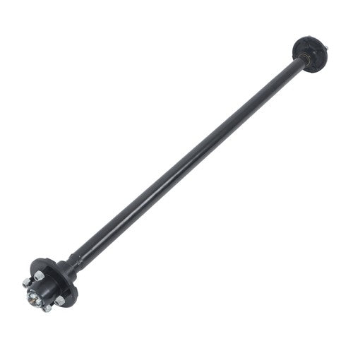 Solid Spare 4 lug-4' 54' HF 2K 2000lbs Trailer Axle w/ U-Bolt Kit For RVs trucks trailers