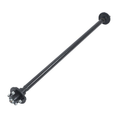Solid Spare 4 lug-4' 54' HF 2K 2000lbs Trailer Axle w/ U-Bolt Kit For RVs trucks trailers
