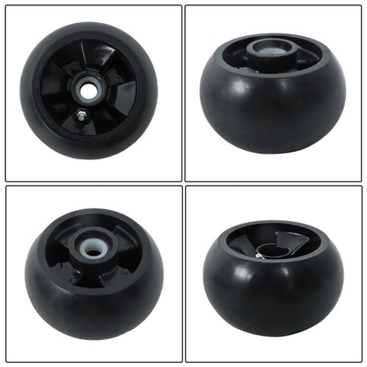Solid Spare Deck Wheel Kit Fit for John Deere 48" 54" 60" 72" Deck Lawn Mowers AM125172