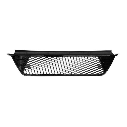 Fit 2022-2024 Honda Civic 4DR Glossy Black Front Bumper Lower Grille Honeycomb