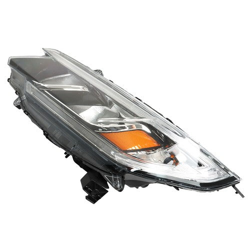 Solid Spare Halogen Headlight Assembly For Honda CR-V 2015-2016 Black Driver/LH W/DRL Front