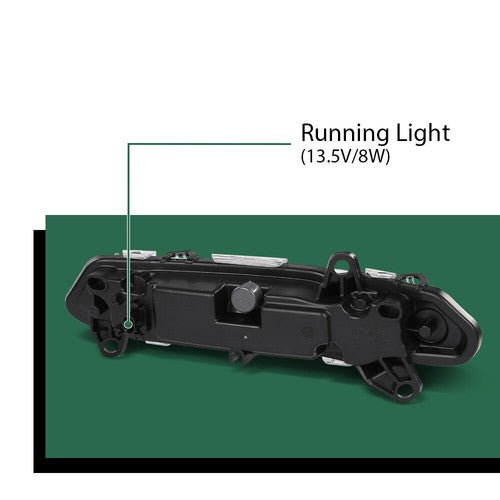 Solid Spare LED Daytime Running Light Fit For Mercedes Benz C300 S550 GLK350 C250 Right Side