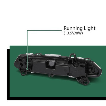 Solid Spare LED Daytime Running Light Fit For Mercedes Benz C300 S550 GLK350 C250 Right Side