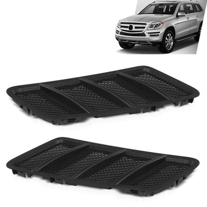 Solid Spare Hood Air Vent Grille Left & Right Fit For 12-15 Mercedes W166 ML /GL Class