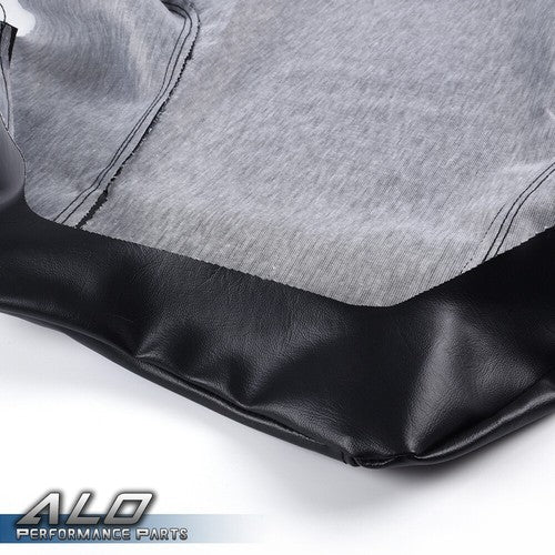 Solid Spare Fit For 2002-up Yamaha Grizzly 660 Seat Cover Synthetic Leather Black Cover
