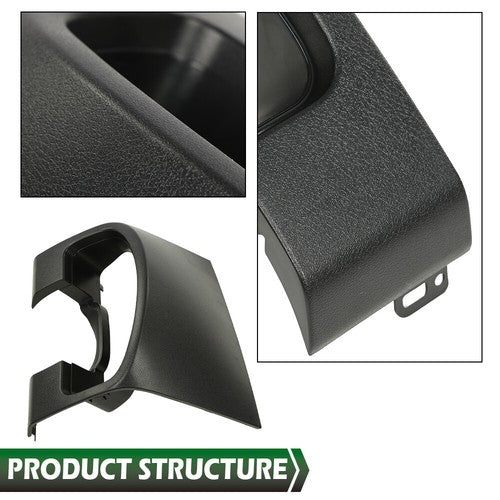 Solid Spare Instrument Cluster Speedometer Dash Bezel Trim Black Fit For 04-08 Ford F-150