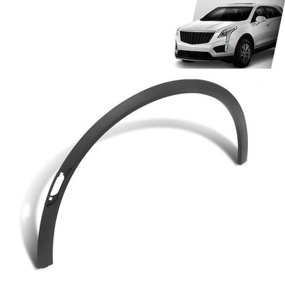 Solid Spare Front Left Side Fender Flare Wheel Molding Trim Fit For 2017-2024 Cadillac XT5