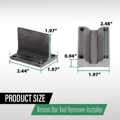 Solid Spare Torsion Bar Remover & Installer Tool Kit Fit For A B E C Body