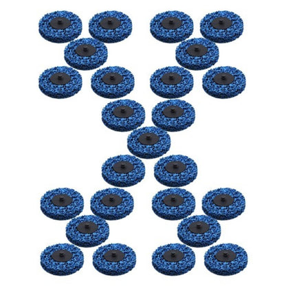 Solid Spare For Paint Rust Quick Change 3"Easy Strip & Clean Discs 25 Pack