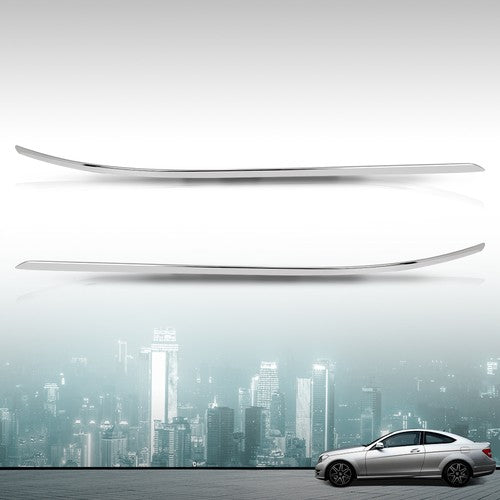 Solid Spare Rear Bumper Trim Molding Left+Right Fit For 2008-2011 Mercedes Benz C-Class C300