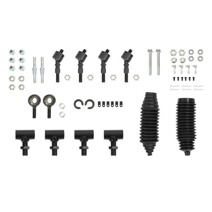 Solid Spare 2 Inch For Polaris RZR XP 1000 2014-2023 Forward Offset Front A-Arms Black