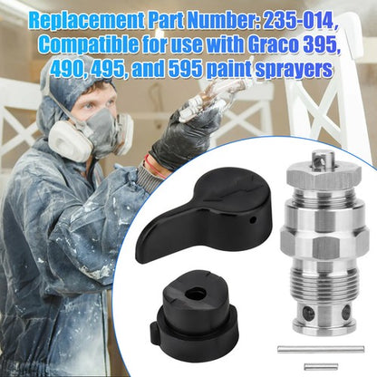 Airless Prime Spray Valve Drain For Graco 390 395 490 495 595