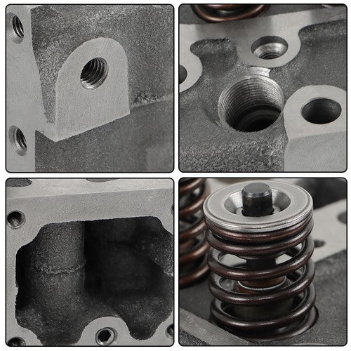 Solid Spare For Kubota D1305 B7610 Complete Cylinder Head With Valve Spring + Gasket Set