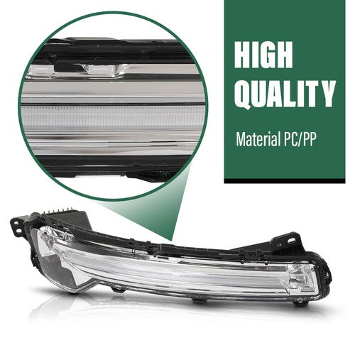 Solid Spare LED Turn Signal Light Assembly Right Side Fit For 2020-2025 Lincoln Corsair