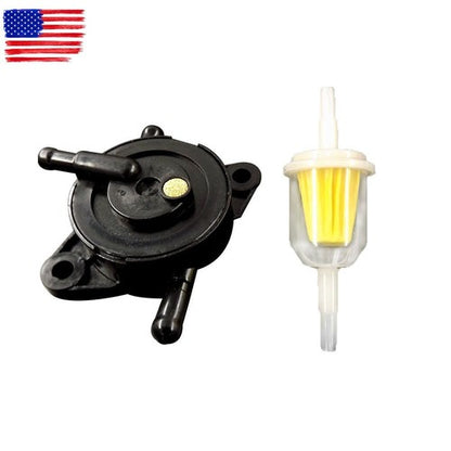 Solid Spare 49040-7008 Fuel Pump & Filter for Kawasaki FR541V FR600V FR651V FR730V FR691V