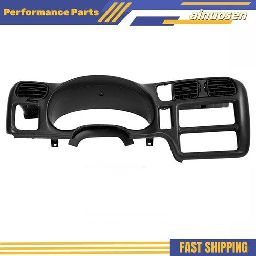 Solid Spare Black Dash Trim Bezel Fit For 1998-2004 Blazer Jimmy Sonoma S10 Bravada New